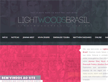 Tablet Screenshot of lightwoodsbrasil.com